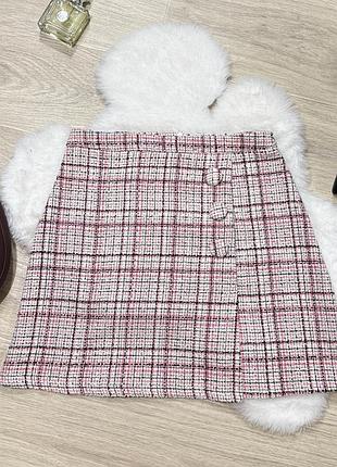 Тепла твідова спідниця бренду primark 💞