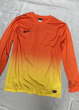 Футбольна футболка з довгим рукавом nike precision ii