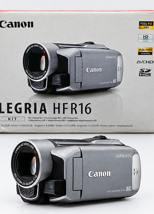 Відеокамера вінтажна цифрова canon legria hf r16 рідкісна японська камера