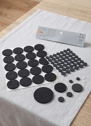 Набір захисних накладок (демпферів) для меблів — sinsay home workshop — 125 штук  
​