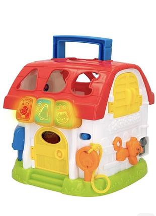 Інтерактивний сортер smily play sort and learn activity house 2