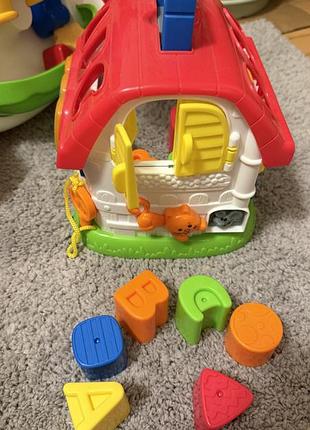 Інтерактивний сортер smily play sort and learn activity house 10