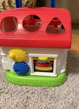Інтерактивний сортер smily play sort and learn activity house 8