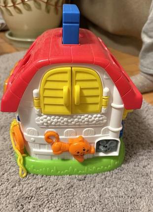 Інтерактивний сортер smily play sort and learn activity house 7