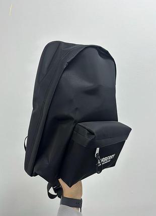 Рюкзак burberry logo print nylon backpack black 4