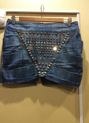 Люксовая джинсовая юбочка justor # розвантажуюсь