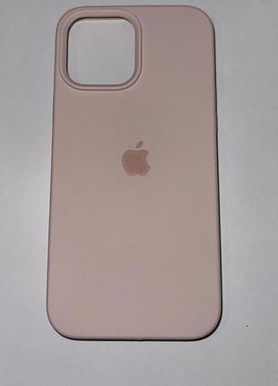 Чохол silicone case full protective (aa) для apple iphone 13 pro max (6.7") (рожевий/ chalk pink) 49840 49840*