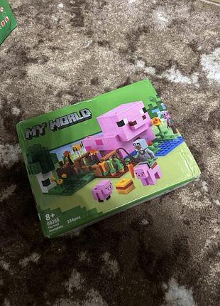 Конструктор my world minecraft 238 деталей
