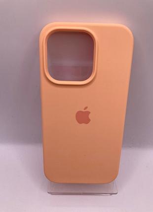 Чохол silicone case full protective (aa) для apple iphone 14 pro (6.1") (жовтогарячий/cantaloupe) 55730 55730* 55730