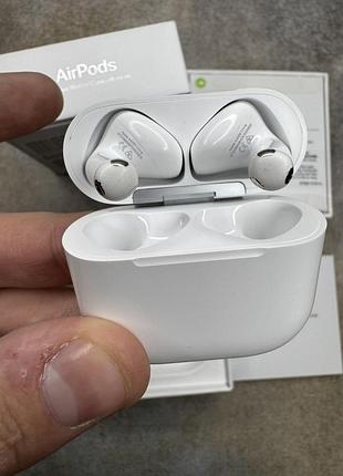 Навушники airpods 4 anc бездротові + гарантія, чохол у подарунок!