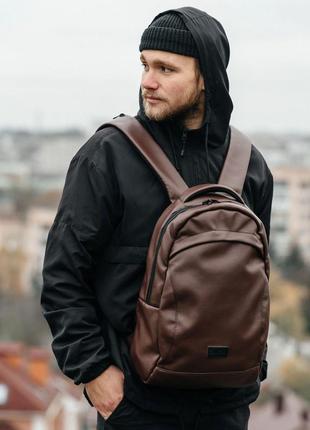 Чоловічий рюкзак для подорожей тренд 2021 c відділенням для ноутбука2 фото