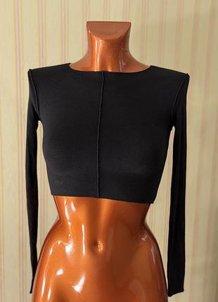 Вкорочений лонг від бренду zara