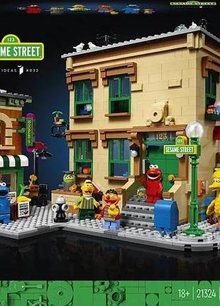 Конструктор lego 123 улица сезам 1367 деталей (21324) новый!