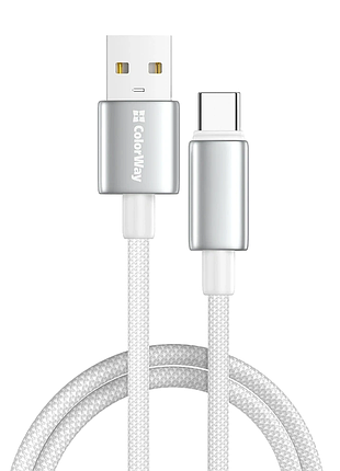 Кабель colorway usb - type-c 3a 1м
