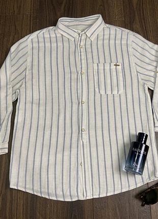 Сорочка рубашка zara хлопчику 146-152