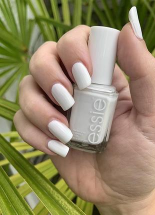Сша 🇺🇸 essie білий лак для нігтів у відтінку 01 blanc