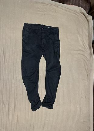 Легкие современные фирменные брюки анатомического кроя g-star raw correct голландия 32/32