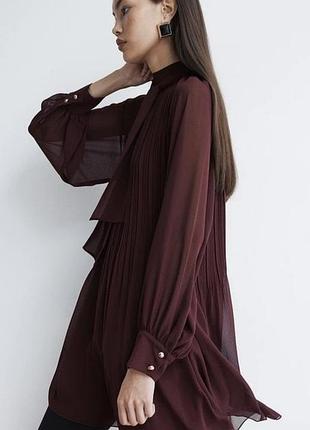 Блуза, туніка h&m шифонова.