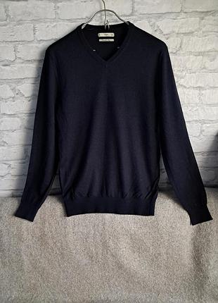 Чоловічий джемпер mng man (mango) із мериносової вовни extra fine merino розмір м