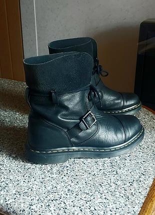 Dr. martens ботинки везде кожа толстая подошва унисекс