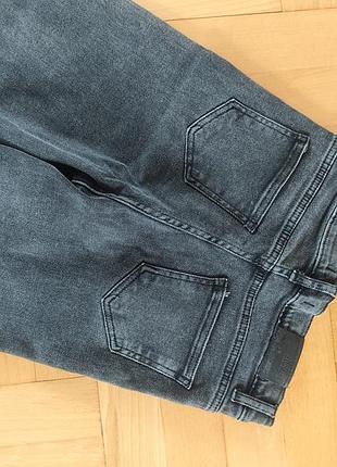 Джинси жіночі pull&bear палаццо графітові 7