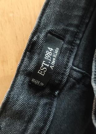 Джинси жіночі pull&bear палаццо графітові 6