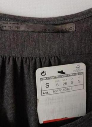 Нова трикотажна сукня zara basic — розмір s/м 6