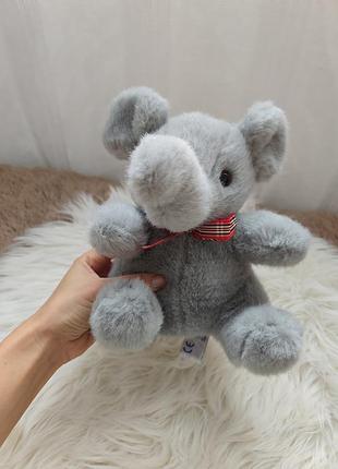 Винтажная мягкая игрушка реалистичный слон kuschelwuschel