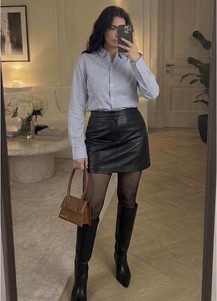 Сорочка в горошок stradivarius xs