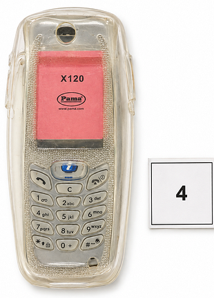 Новый прозрачный силиконовый чехол для samsung x120 (самсунг sgh-x120) — ретро, кнопочный телефон