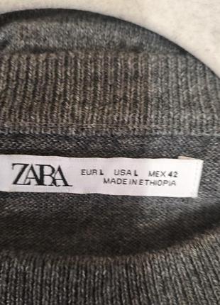 Світер шерстяний zara 2