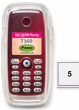Новий прозорий силіконовий чохол для sony ericsson t300 (соні ерікссон т300) — ретро,