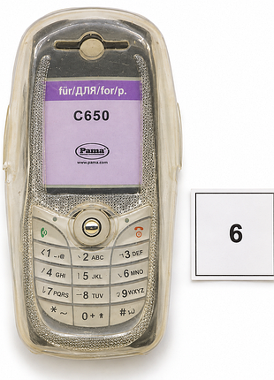 Новый прозрачный силиконовый чехол для motorola c650 (моторола с650) — ретро, кнопочный телефон