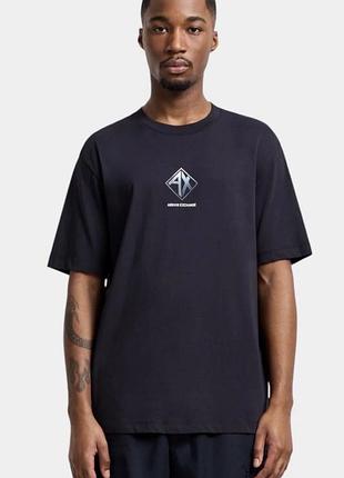 Нова футболка armani exchange розмір xs regular+ small diamond logo
