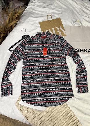 Нова новорічна чоловіча сорочка primark