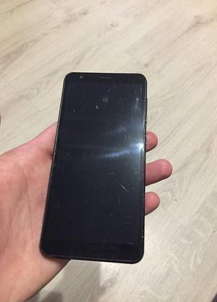 Смартфон zte чорний