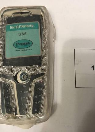 Новый прозрачный силиконовый чехол для siemens s65 (сименс s65) — ретро, кнопочный телефон