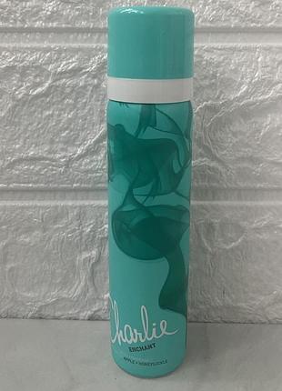 Charlie enchant apple and honeysuckle 75 мл женский парфюмированный дезодорант