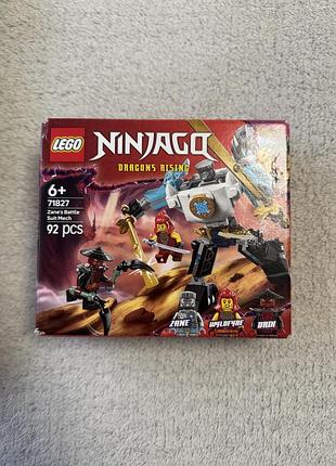 Конструктор lego ninjago: zane's battle suit mech