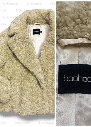 Шуба тедди boohoo 5