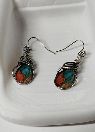 Серьги бижутерия 3