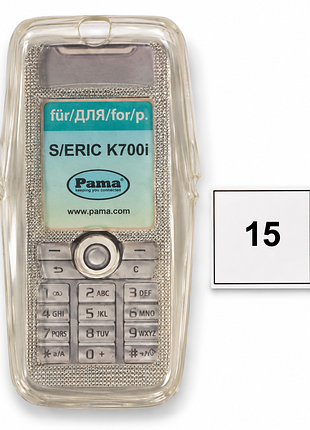 **Новий прозорий силіконовий чохол для sony ericsson k700i (соні ерікссон к700i)* — одного з найпопулярніших кнопкових мобільних телефонів легенд