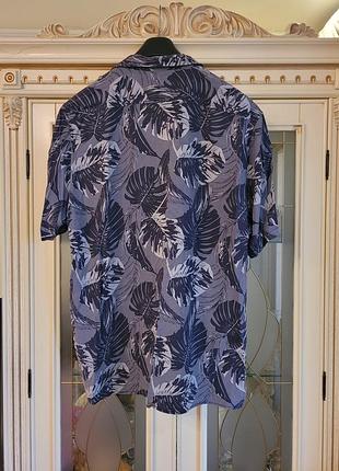 Брендовая рубашка 3xl.вискоза. 3