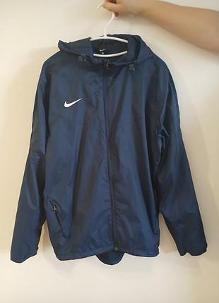 Вітрівка чоловіча nike темно-синя розмір m