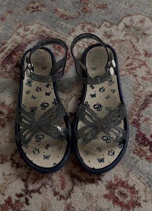 Сині босоніжки
