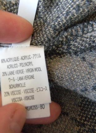 Souvenir -стильная вязанная безрукавка жилетка р.s/м