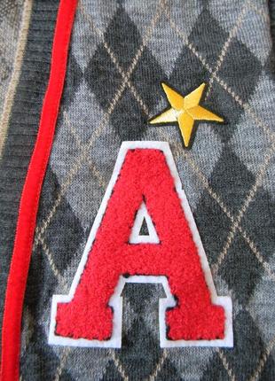 Souvenir -стильная вязанная безрукавка жилетка р.s/м