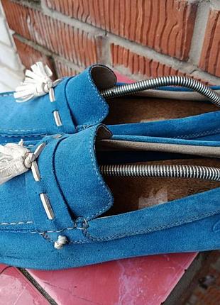 ​мужские брендовые замшевые мокасины clarks originals
