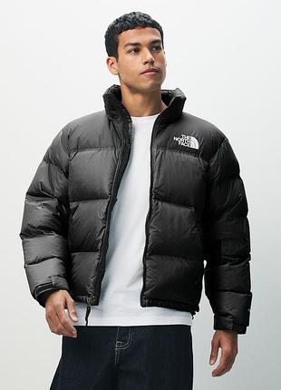 The north face tnf 700 1996 nutse нова куртка чорна чоловіча жіноча унісекс в спортивному стилі якісна тепла на зиму зимова дута пуховик короткий