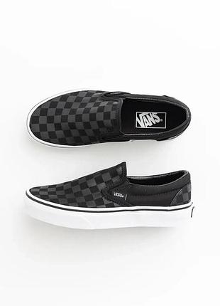 Сліпони vans "off the wall" classic slip-on chbd black